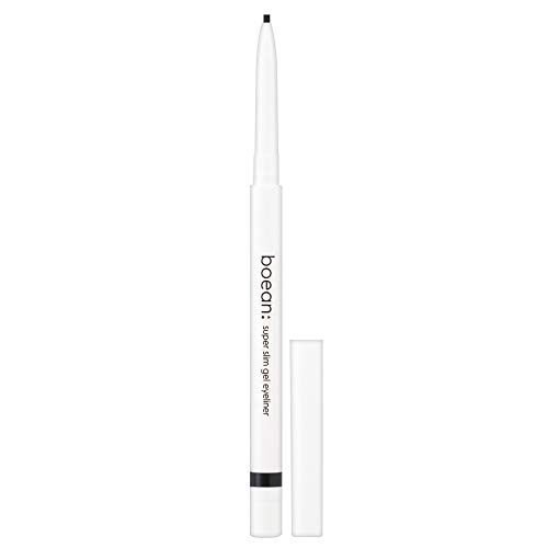 Boean Super Slim Gel Eyeliner 0.17 Oz / 05g, Fine Touch 1.5mm Slim Liner (01 Kill Black)