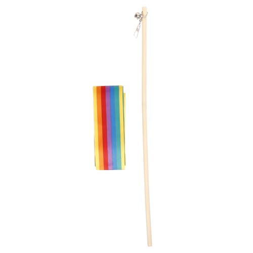 Baguette interactive pour chat et chaton avec herbe à chat - Lot de 2 - 5