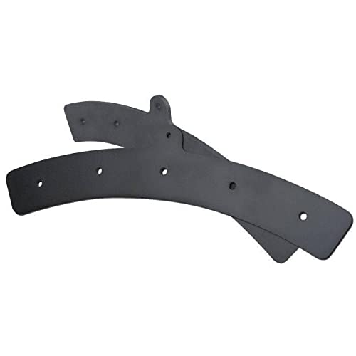 Reef Brite Black 5 Hole LED Mounting Brackets (pair)