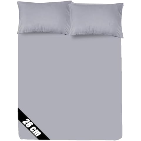 Sunshine Comforts Super King Microfiber Fitted Sheet Cover