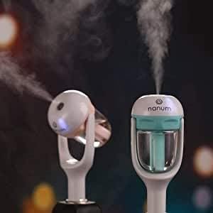 SKE [2 in 1] Car Air Humidifier and Aromatherapy Essential Oil Diffuser Aroma Air Purifier Fresher Fog Mist Maker Fogger Spray Multi Color