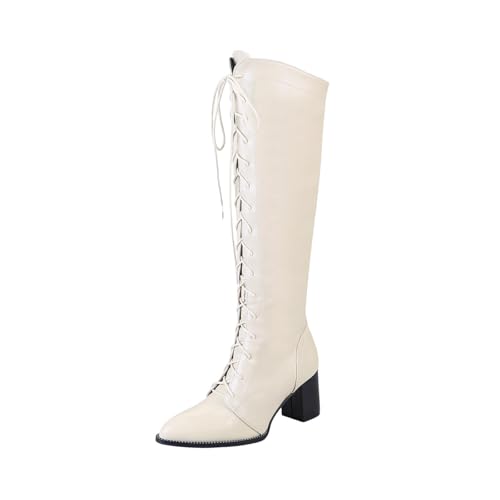 Bottes hautes pour femme à talon moyen fini les douleurs aux pieds cet hiver