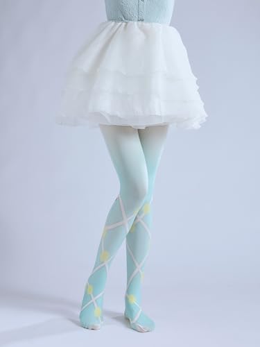 Image of Sahabowi Women's Sheer Tights, Digital Print Designs Stockings