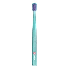 Curaprox CS 1560 Spazzolino Morbido | Igiene Orale Per Adulti | Inizio Delicato Per Una Spazzolatura Più Decisa | Confezione Singola | Turchese-viola