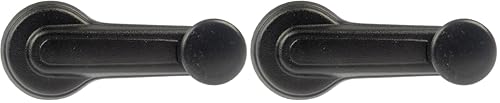 Image of Dorman 76903 Window Crank Handle Compatible with Select Models, Black (Pack of 2)