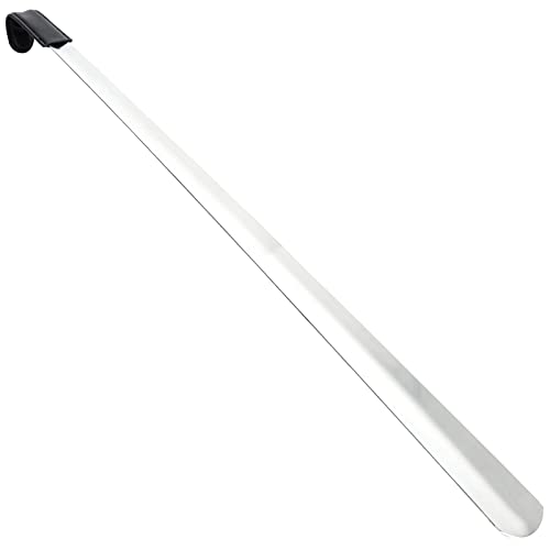 Calzador de metal de 80 cm resistente con elegante acabado y correa