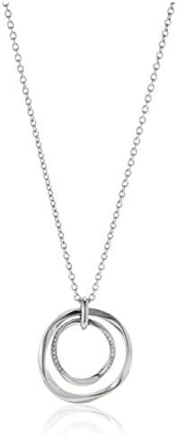 Fossil 32001518 Women’s Necklace Stainless Steel Glass Stone