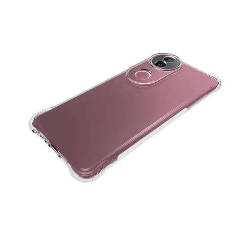 Image of Compatible for [ vivo v50 5G ] Bumper Back Case Cover for [ vivo v50 5G ] - Transparent