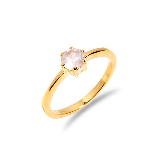 Bague quartz rose et argent, le cadeau artisanal unique pour surprendre