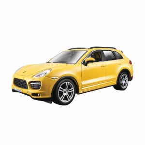 Bburago - 21056W - Véhicule Miniature - Modèle À L'Échelle - Porsche Cayenne Turbo - Echelle 1/24 coloris aléatoire