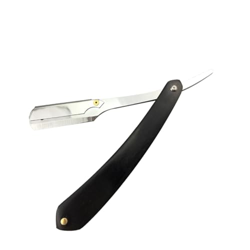 FOMIYES 3 Pecas De Barbear Reta Navalha De Barbeiro Navalha De Barbear Dupla Lâmina De Barbear De Me