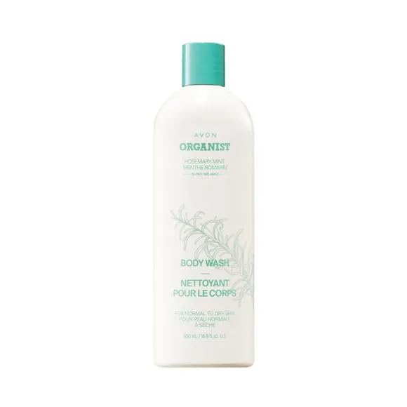 AVON Organist Rosemary Mint Body Wash