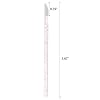 300 Counts Lip Applicators Disposable Lip Brushes Crystal Lipstick Lip Gloss Wands, Pink