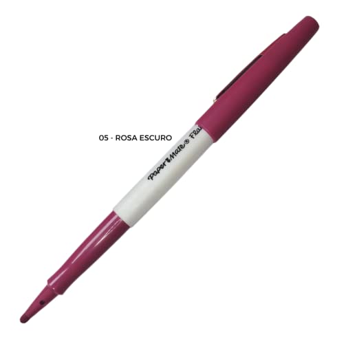 Caneta Paper Mate Flair Bold - Blister c/6 Sortido