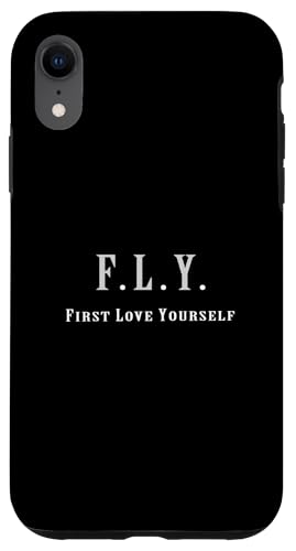�O���[�J���[ First Love Yourself �O���[ �O���t�B�b�N �X�}�z�P�[�X iPhone XR �p