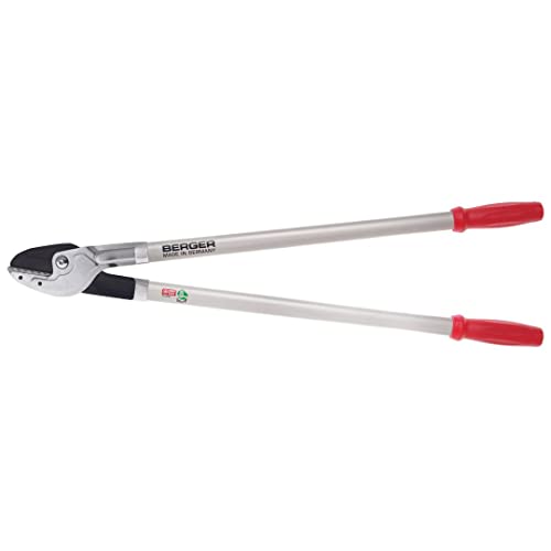 Ebrancheur confort à enclume Berger 4272 en acier de qualité avec butée d’amortissement de chocs, longueur : 800 mm