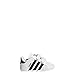 adidas Originals unisex baby Superstar Sneaker, Core White/Black/White, 3 Infant US