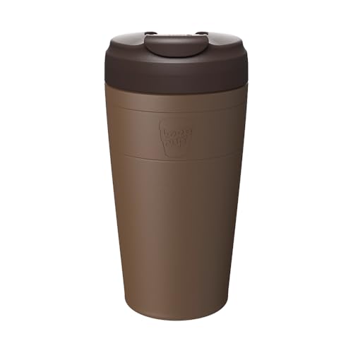 KeepCup Commuter Travel Mug 16oz Stainless Steel Chocolate