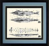 20,000 Leagues Nautilus Submarine Framed Art Print