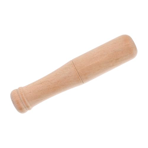 FELTECHELECTR Wooden Pestle Muddler Kitchen Crusher for Garlic Spices Vegetables Compact Design for Easy Storage Essential Artisan Tool for Home Cooking