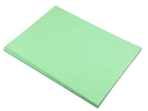 Cartulinas A3 verde pastel de 160g: papel resistente y suave para impresiones limpias