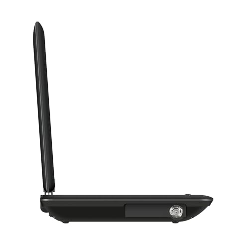 Supersonic SC-259A 9-inch DVD Player LCD Swivel Display with TV Tuner, USB/SD Inputs, Rechargeable Battery, 270&deg; Swivel, On-Screen Display, Jack, Auto Channel Programming, Stereo Speakers