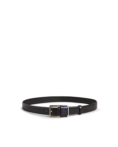 Image of Ted Baker london koen-centre bar buckle belt, black