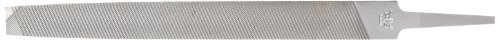 Pferd Flat Hand File For Aluminum, American Pattern, Single Cut, Rectangular, #0 Coarseness, 10" Length, 31/32" Width, 1/4" Thickness #TOP13