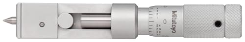 Mitutoyo 147-201 Can Seam Micrometer with Ratchet Stop, 0-05