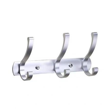 OHHRRIDGO Coat Hooks Wall Mounted,Space Aluminum Hat Rack Decorative for