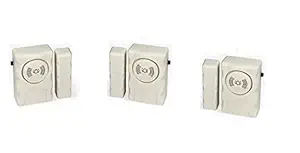 Navkar Systems Door Alarm Security Pack of 3 Pc's Wireless Door Alarm Sensor for Home Window Alarm Security | Main Door Open Alarm for Home