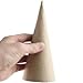 Paper Mache Cones with Open Bottoms - Bulk Pack of 12 Cardboard Cones for Crafting Dolls, Holiday Angels, and Christmas Trees by Factory Direct Craft (7