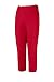 Mizuno Girls Youth Belted Low Rise Fastpitch Softball Pant, Red, Youth Medium