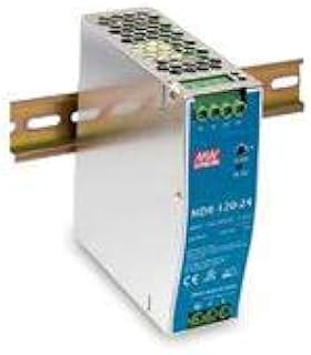Mean Well NDR-120-12 DIN Rail Power Supply 120W 12V 10A, Enclosed, Adj Output, Input: 90~264 VAC, 127~370 VDC