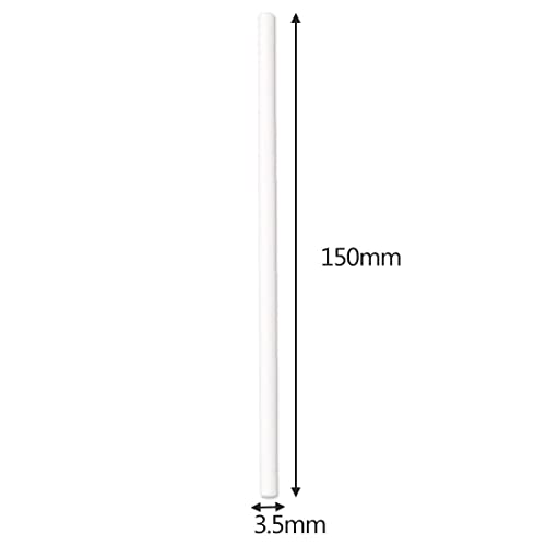 100 Count Plastic Lollipop Sticks, Sucker Stick For Cake Pops Making Tools, Cookies, Candy, Chocolate, Party (6" Inches - Large) #TOP1