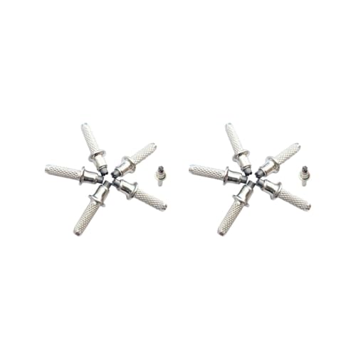 Alpenstock - Juego de 2 bastones de trekking para escalada, montañismo, caminata