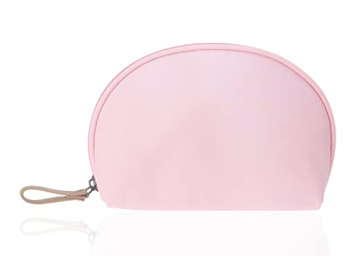 Kososuru Small Makeup Bag for Purse Portable Waterproof Cosmetic Bag Travel Makeup Pouch for Women (Nylon, Pink)