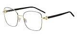 HUGO BOSS, GAFAS DE VISTA, BOSS 1943, GOLD BLACK_, 54, (WOMAN)
