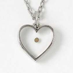 Necklace - Mustard Seed Heart w/20" Chain