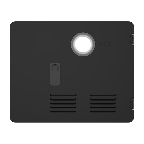 Image of Ranein 15 x 18 Inches RV Water Heater Black Door. ONLY Door kit for Ranein RV water heaters