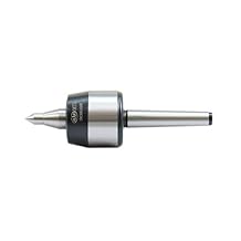 Shars 1MT Long Nose High Speed Medium Duty CNC Live Center, Bearing Steel 202-3570 S[