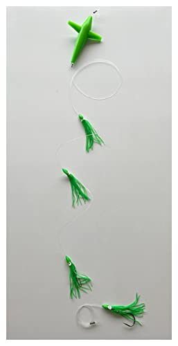 Squid Bird Daisy Chain (Green Bird & Squid)