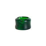 Vermil Archery Thumb Ring - Manchu Emerald Green - Protective Gear for Thumb Draw in Traditional Archery (20.5x21.5 mm)