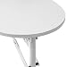 T-LoVendo 8.606 Mesa de Manicura Plegable con Ruedas - Blanca