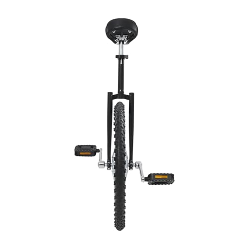 Image of DYNAMI Unicycle with Excellent Steel Frame,Leakproof Tire,Adjustable Height,Curved PU Seat,Mute Bearing,Anti-Slip Designs,for Outdoor Sports Fitness Exercise