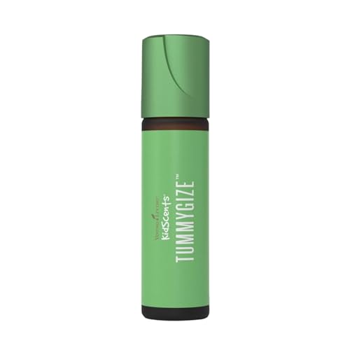 Image of Young Living KidScents TummyGize Essential Oil Roll-On | 10 ml | Gentle and Calming Tummy Support for Kids | Blend of Tangerine, Ginger, and Fennel Essential Oils