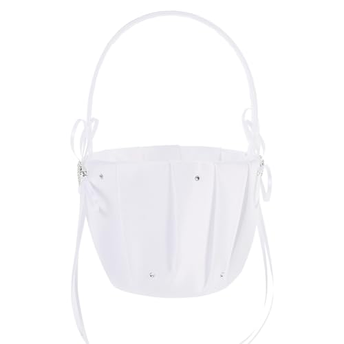 TOPPERFUN Cesta para Niña Flores Pequeña