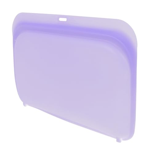 HOLIDYOYO Silicone Snack Bags Reusable 580ml Storage Pouch Microwave Safe Organize Your Food