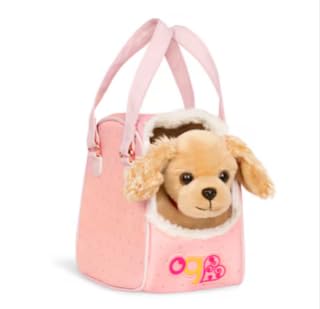 Our Generation Cocker Spaniel Pup with Bag and Accessories 6-Inch Size