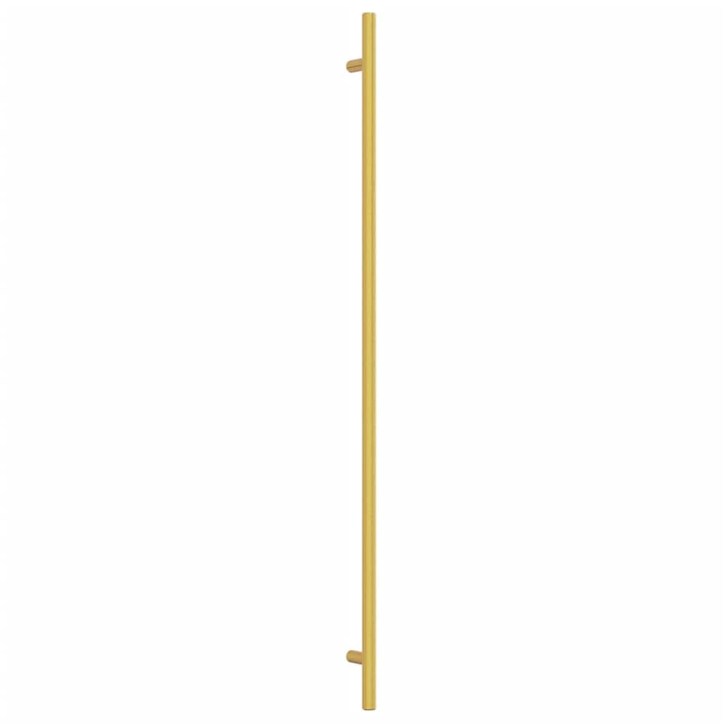 Homgoday Tiradores para armarios 20 uds Acero Inoxidable Dorado 480 mm, Pomo de Armario, Tiradores De Cajón, Tirador para Cajón y Muebles, Armarios de Cocina Interior Puerta
